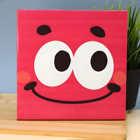 Pompom Ball Mosaic Art